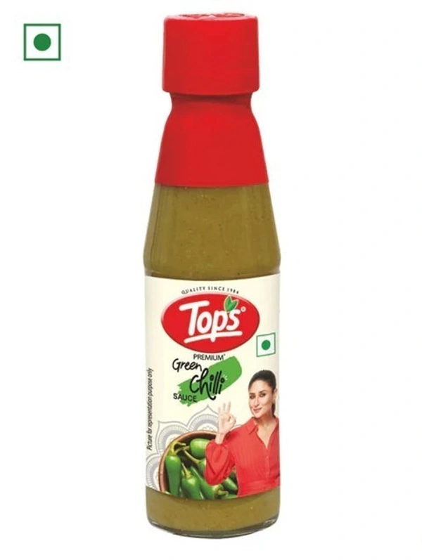 Tops Green Chilli Sauce 200 G