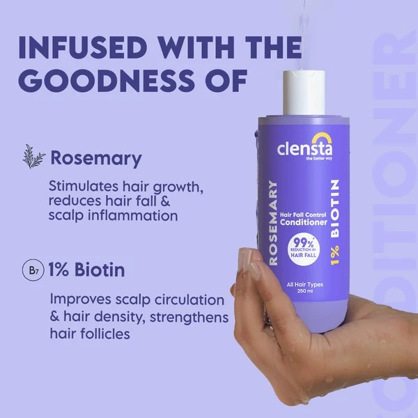 Clensta Rosemary Hair Fall Control Conditioner 250 ml