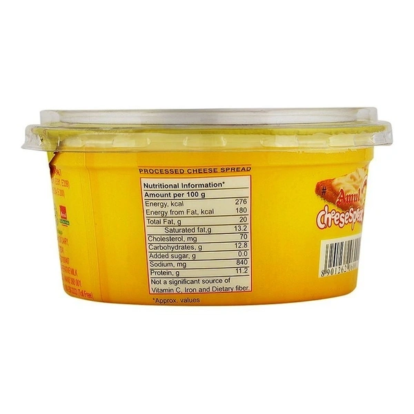 Amul Cheese Spread Plain, 200 g