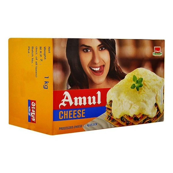 Amul Processed Cheese Block, 1 kg