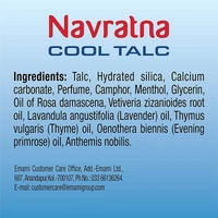 Navratna Mint Fresh Talcum Powder 400 g