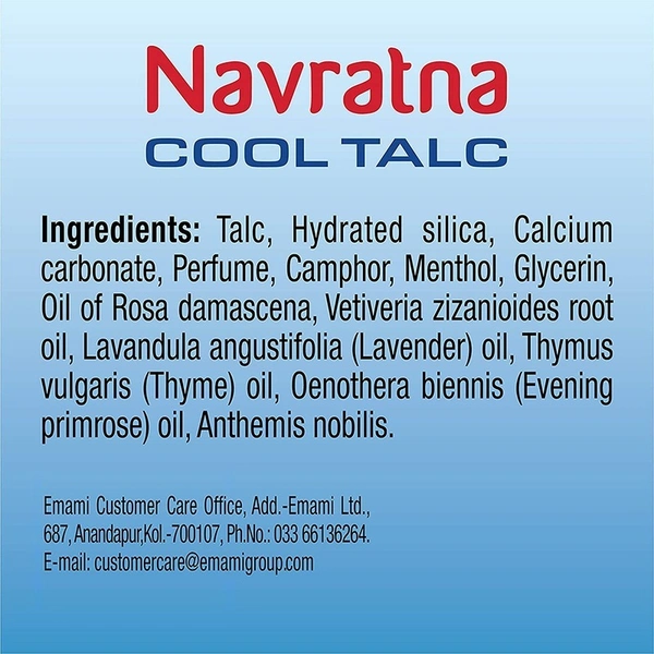 Navratna Mint Fresh Talcum Powder 400 g
