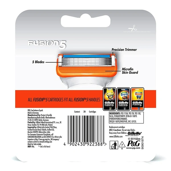 Gillette Fusion Cartridge 2N