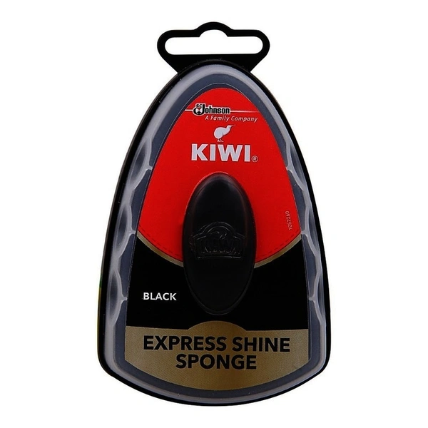 Kiwi Black Shoe Sponge Shiner 5 ml