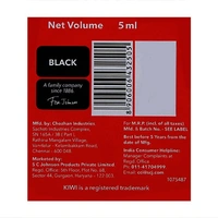 Kiwi Black Shoe Sponge Shiner 5 ml