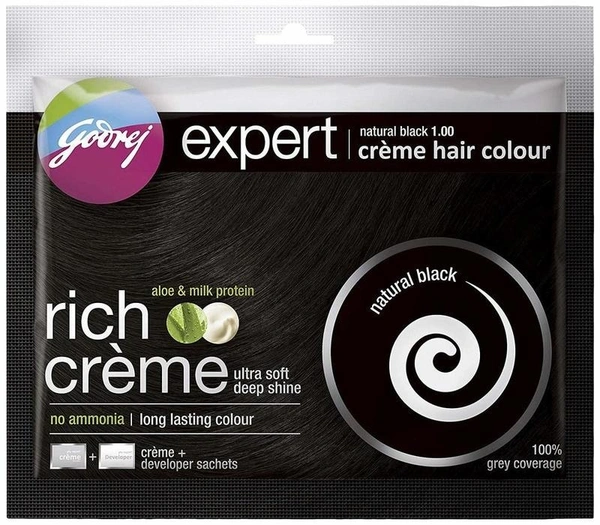 Godrej Expert Natural Black Hair Color 20 g + 20 ml
