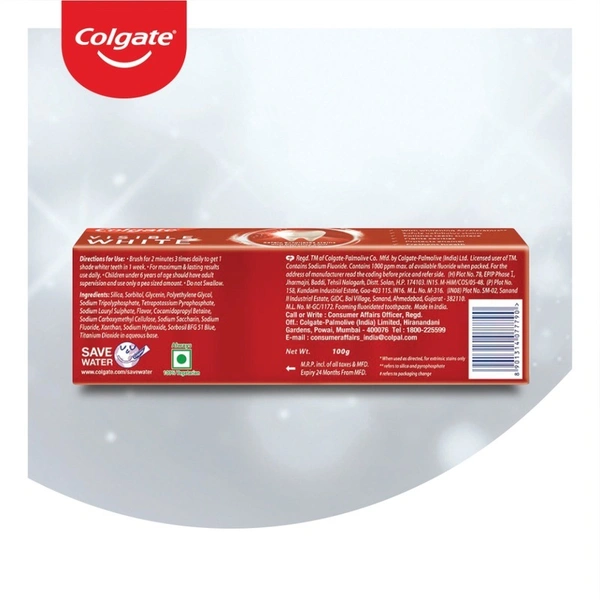 Colgate Visible White Toothpaste 100 g