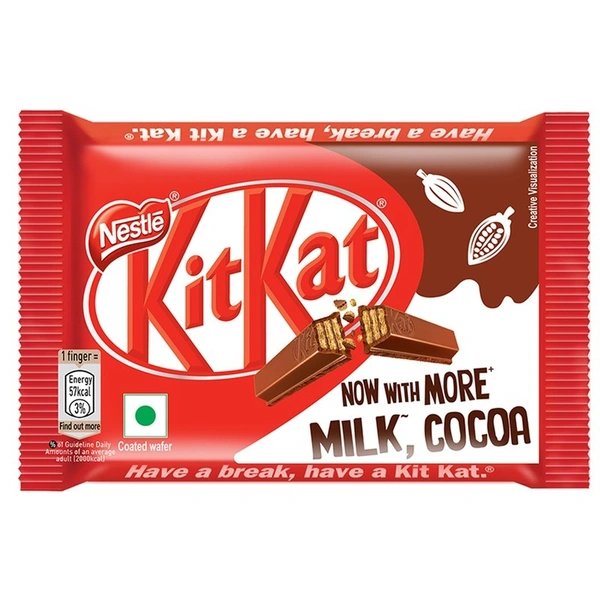 KitKat Nestle KitKat 4 Finger Chocolate 18 N (38.5 g Each)