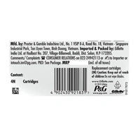 Gillette Mach 3 Cartridge 4 N