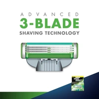 Gillette Mach 3 Sensitive Cartridge, 2N