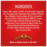 KitKat Nestle KitKat Chocolate 123.2 g