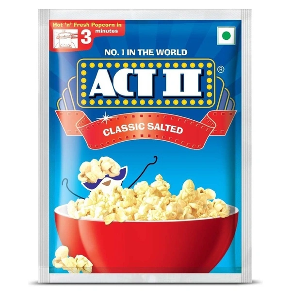 Act ll Classic Salted Popcorn, 180 g