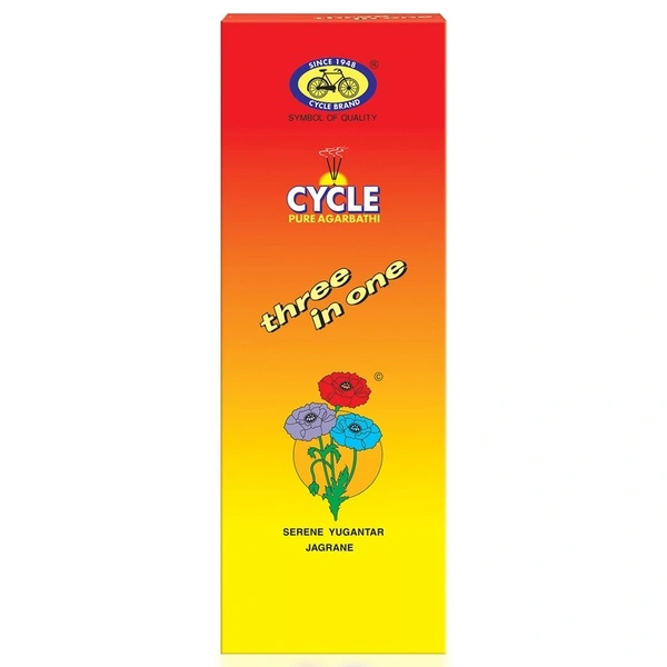 Cycle 3 in 1 Agarbatti 240 g