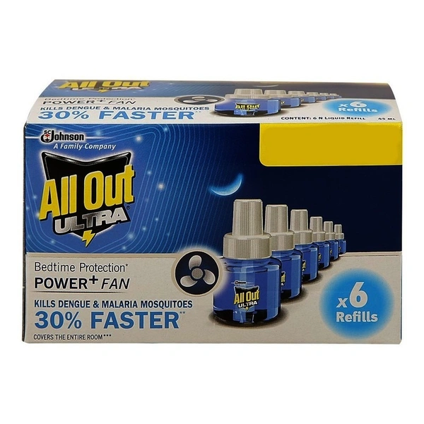 All Out Ultra Refill 45 Nights 6 N (45 ml Each)