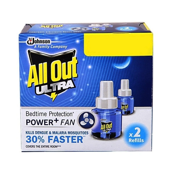 All Out Ultra Refill Twin Pack 2 N (45 ml Each)