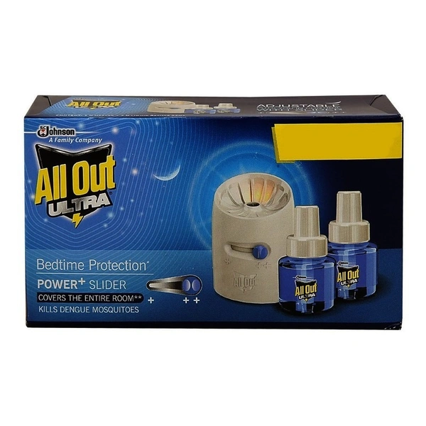 All Out Ultra Combi Pack Machine + 2 N (45 ml Each) Refill
