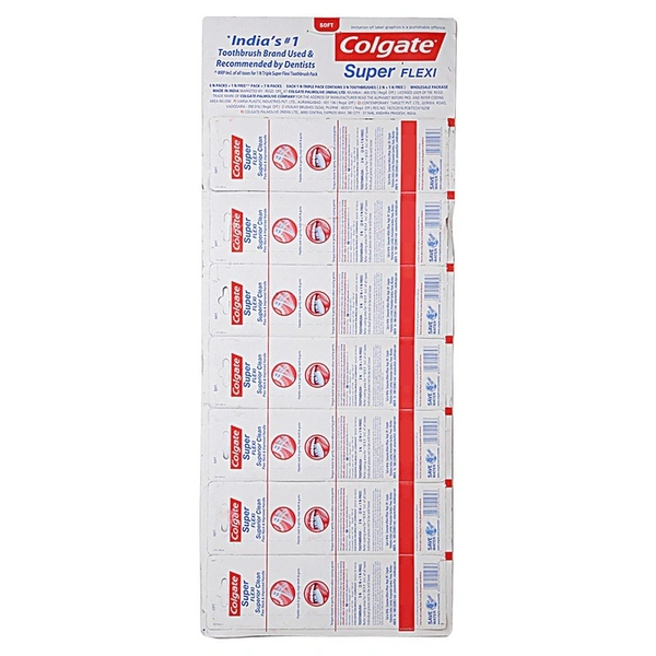 Colgate Super Flexi Toothbrush 6 N