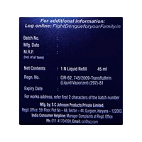 All Out Sattva Refill Pack 45 ml