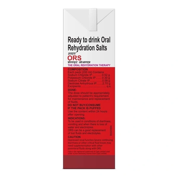 Prolyte ORS Apple Liquid 200 ml