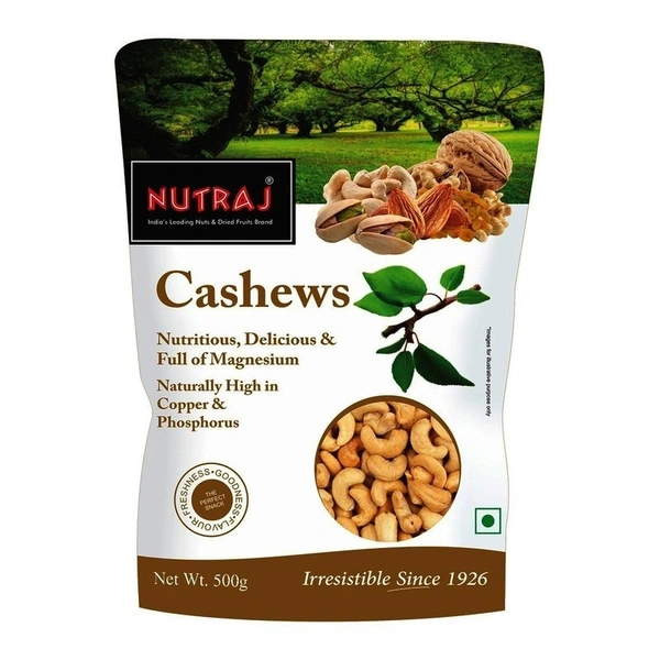 Nutraj Whole Cashew 500 g
