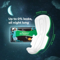 Whisper Ultra Night XXXL Sanitary Pads 10 N