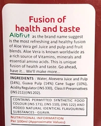 AloFrut Guava Aloevera Juice 1 L