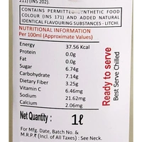 AloFrut Litchi Aloevera Juice 1 L