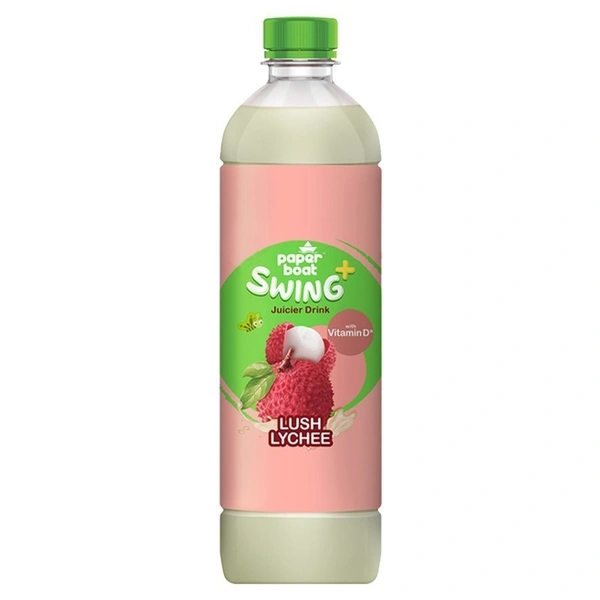 Paper Boat Swing Lush Lychee Juicier Drink, 600 ml