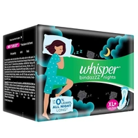 Whisper Ultra Nights XL+ Sanitary Pads 44 N