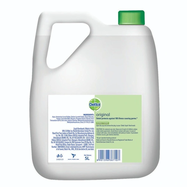 Dettol Original Liquid Handwash 5 L