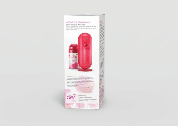 Godrej Aer Automatic Combi Pink Air Freshener 225 ml