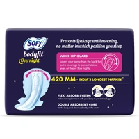 Sofy Bodyfit Overnight XXXL Sanitary Pads 3 N