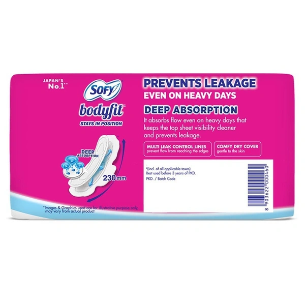 Sofy Bodyfit Regular Sanitary Pads 18 N