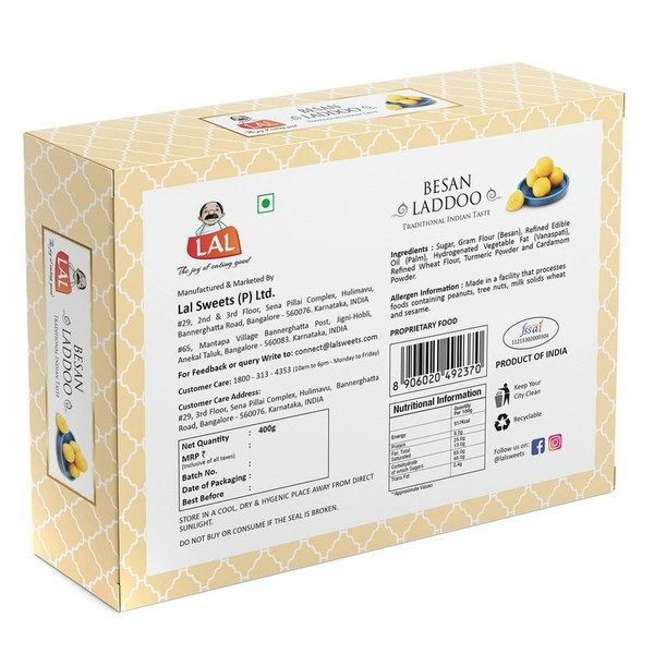 Lal Besan Laddoo 400 g