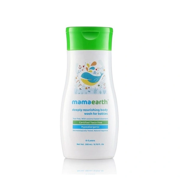 Mamaearth Deeply Nourishing Baby Bodywash 200ml