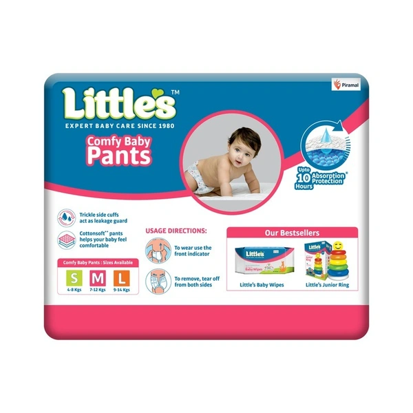 Little's Medium Diapers Mid Size Pack 9 N