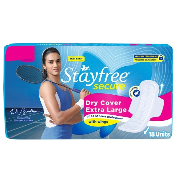 Stayfree Dry XL Sanitary Pads 18 N
