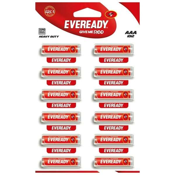 Eveready Red 1012 AAA Cell 12 N