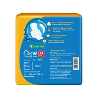 Niine Naturally Soft XL Anti Leak Sanitary Pads 36 N