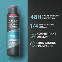 Dove Men Clean Comfort Deodorant 150 ml