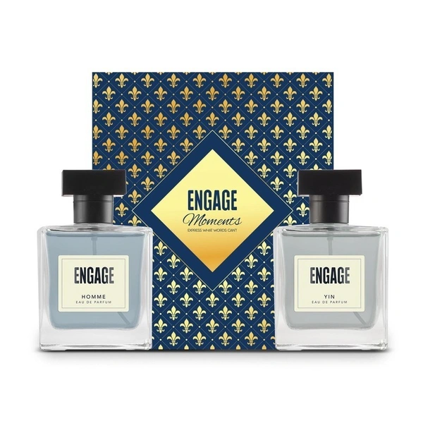 Engage Yin And Homme Perfume giftbox 2 N (100 ml Each)
