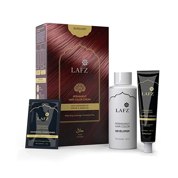 Lafz Permanent Burgundy Cream Hair Color 1 N