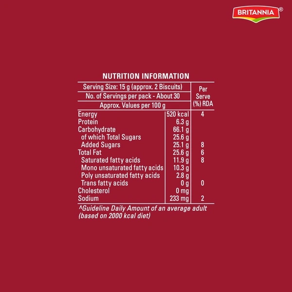 Britannia Good Day Fruit And Nut Cookies 450 g