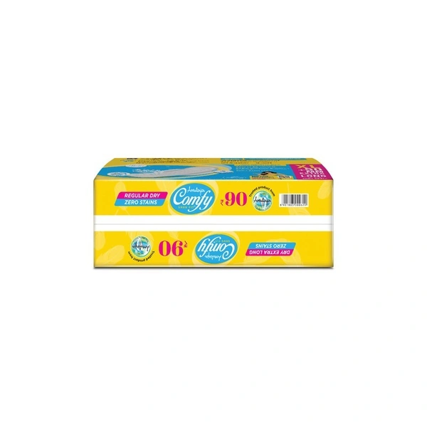 Comfy Snug Fit Dry XL Sanitary Pads 18 N