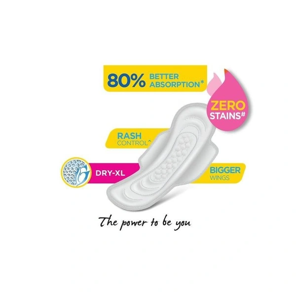 Comfy Snug Fit Dry XL Sanitary Pads 18 N