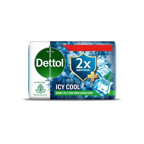 Dettol Icy Cool Soap 5 N (150 g Each)