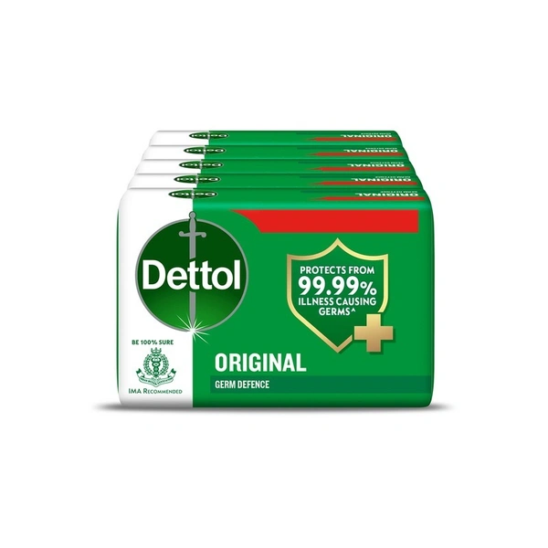 Dettol Original germ Defence 5 N (150 g Each)