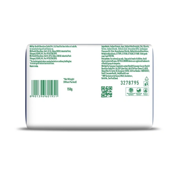 Dettol Cologne Fresh Soap 4 N (150 g Each)