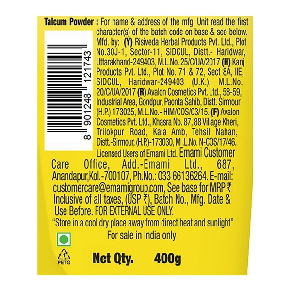 Navratna Cool Arctic Blossom Talcum Powder 400 g