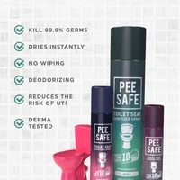 Pee Safe Toilet Seat Lavender Sanitizer Spray 50 ml